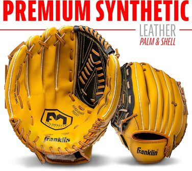 Рукавиця бейсбольна Franklin Sports Field Master (33 см, ліва рука, для правші)