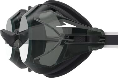 Унісекс окуляри для плавання Speedo Vanquisher 3.0, чорні, димчасті лінзи, універсальний розмір