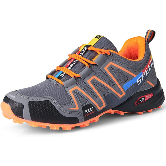 AGYE Велосипедні шкарпетки для чоловіків, неслизькі, для шосе, MTB, Flat педалі, спортивні, -45 (41 EU, Помаранчевий)