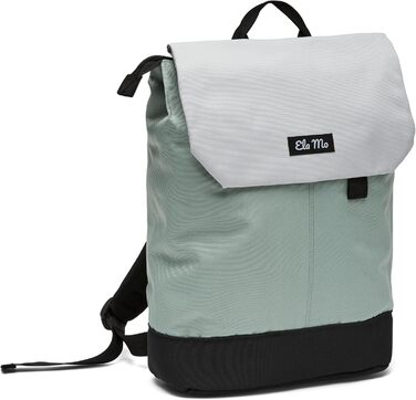 Жіночий рюкзак Ela Mo Mintgrey — міський, для ноутбука, антивор, стильний для школи, університету, роботи