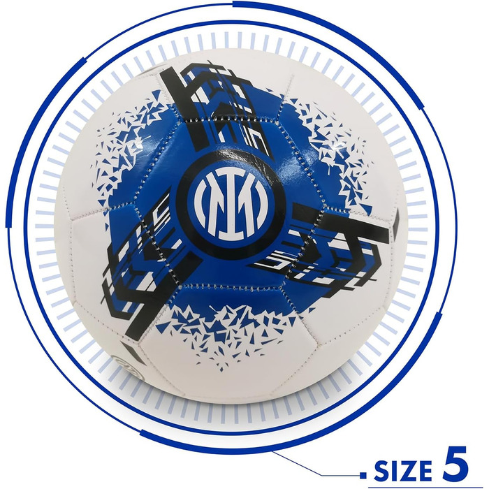 Футбольний м'яч Mondo Toys INTER, офіційний, зшитий, розмір 5, 300 г
