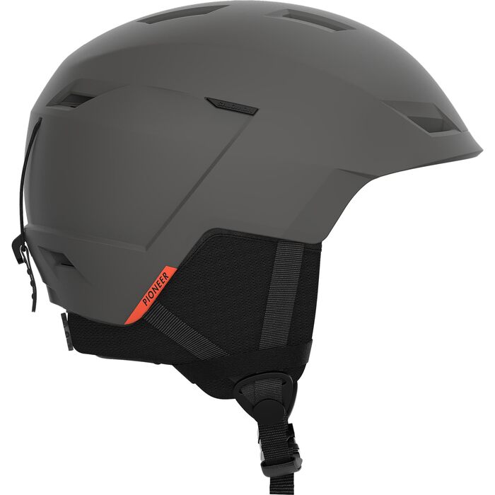 Чоловічий гірськолижний шолом Salomon Pioneer LT Access для лиж та сноуборду, сірий, розмір S (53-56 см)