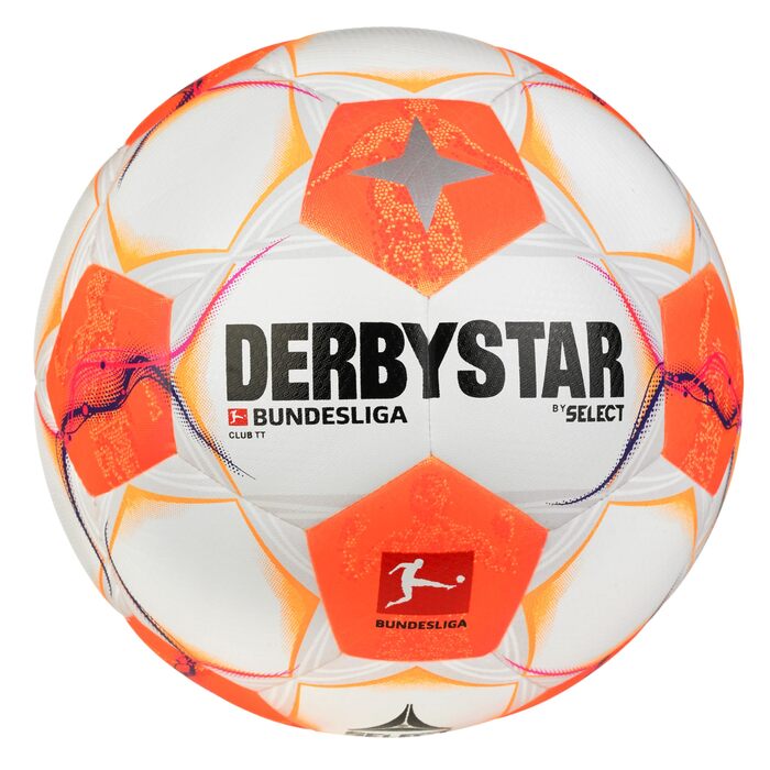 Набір для пінг-понгу Derbystar Bundesliga Club: стіл, ракетки, м'ячики (білий/помаранчевий)