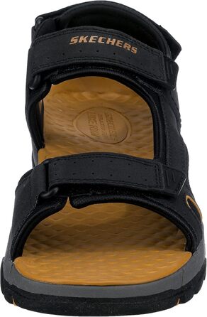 Чоловічі сандалі Skechers Tresmen Hirano 43 EU, чорні, синтетичні