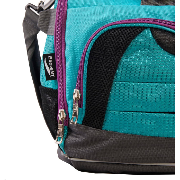 Спортивна сумка FILA Cypress Unisex, маленька сумка для спорту, бірюзовий/фіолетовий, універсальний розмір