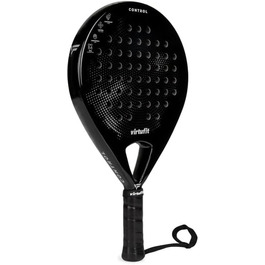 VirtuFit Контроль Падел-ракетка - Чорний - Сірий
