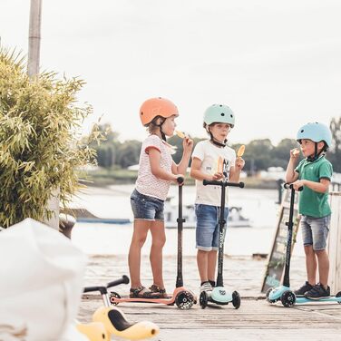 Дитячий самокат Scoot&Ride Highwaykick 3 LED, рожевий, підсвітка коліс