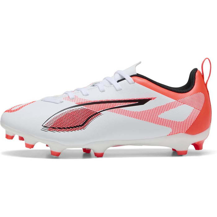 Дитячі футбольні бутси PUMA Ultra 5 Play FG/AG Jr. 37.5 EU (Білий/Чорний/Червоний)