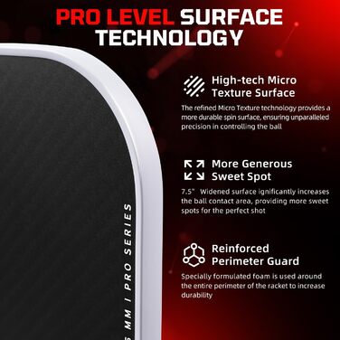 Набір ракет для піклболу BAGAIL: 4 ракети + 4 м'ячі, легкі, з високою амортизацією, ергономічні, для гри в приміщенні та на вулиці