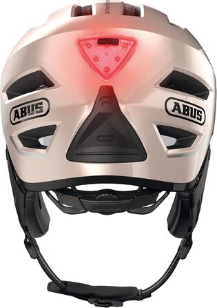 Велосипедний шолом ABUS Stadthelm Pedelec 2.0 ACE з підсвіткою, візором, дощовим козирком та захистом для вух, універсальний для жінок і чоловіків