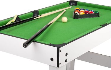 Leomark Multigame дерев'яний ігровий стіл 4в1 - пінг-понг, більярд, хокей, футбол. З аксесуарами, від 8 років