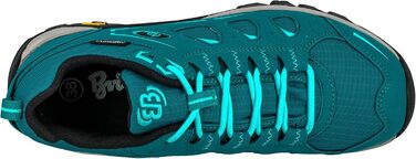 Жіночі трекінгові півчеревики Brütting Mount Frakes Low, 43 EU, Petrol/Blue