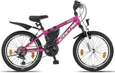 Преміальний гірський велосипед Licorne Bike 20 дюймів для дітей і дорослих, 18-21 швидкість
