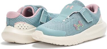 Кросівки для хлопчиків Under Armour Binf Surge 4 AC, 16.0 см, колір Serpentine Stone Turmalin Metallic Pink