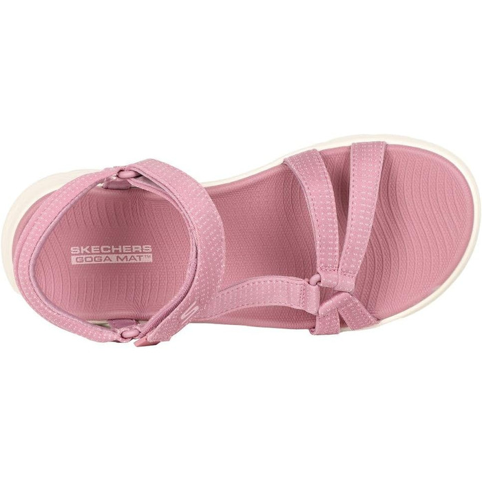 Сандли жіночі Skechers Go Walk Flex Sandal Sublime, 41 EU, Маув (Текстиль)