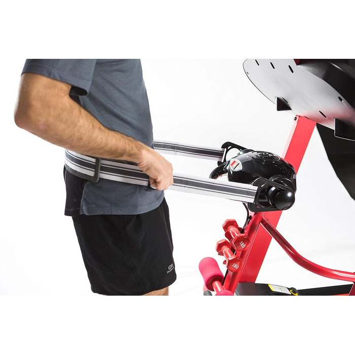 ECODE® Складне бігове полотно з амортизаторами DSA, Bluetooth та LCD-дисплеєм - бігове полотно для ходьби та бігу з 12 програмами