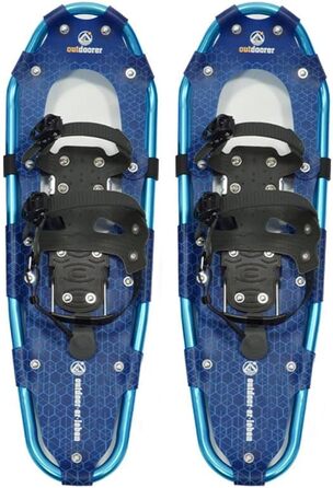 Легкі снігоступи outdoorer SnowHiker з алюмінієвою рамою та храповим кріпленням для жінок і чоловіків