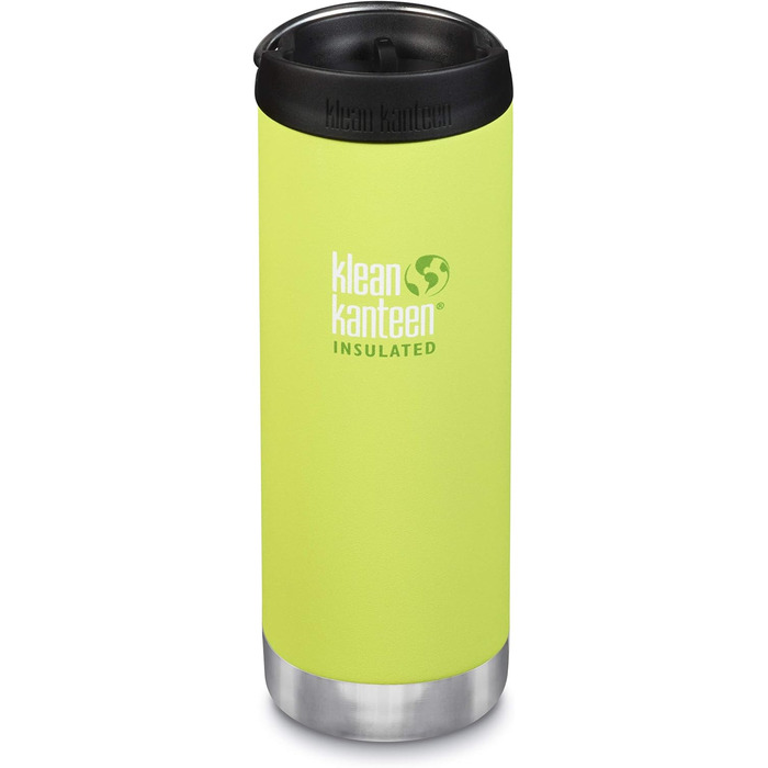 Термос-бутилка Klean Kanteen TKWide 473 мл, Juicy Pear, матова, для дорослих