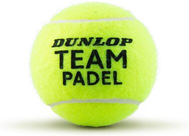 М'ячі для падел-тенісу Dunlop Team Padel (3 шт.)