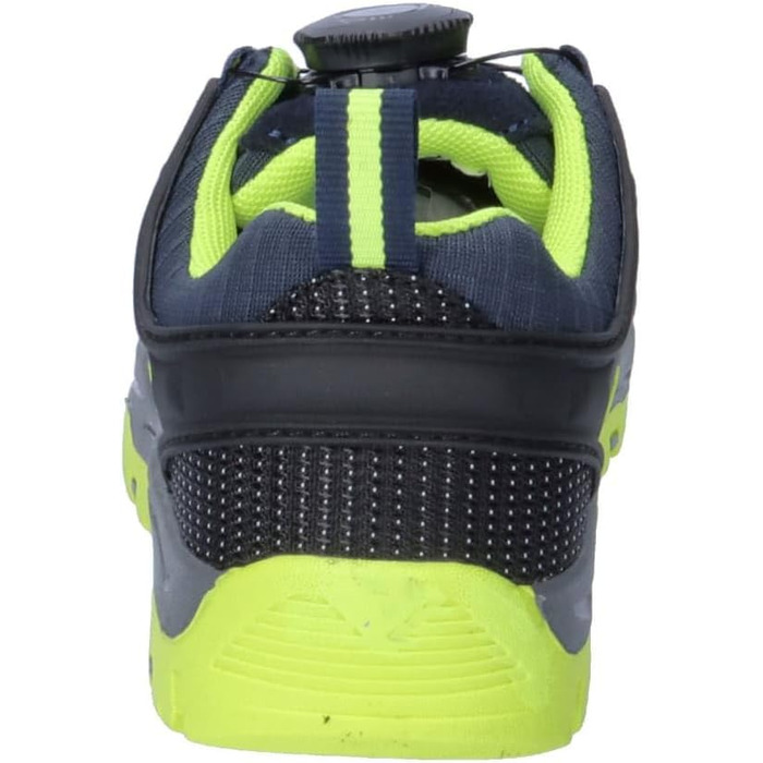 Дитячі трекінгові черевики CMP Kiruna FITGO WP, розмір 37 EU, синьо-жовтий флуоресцентний