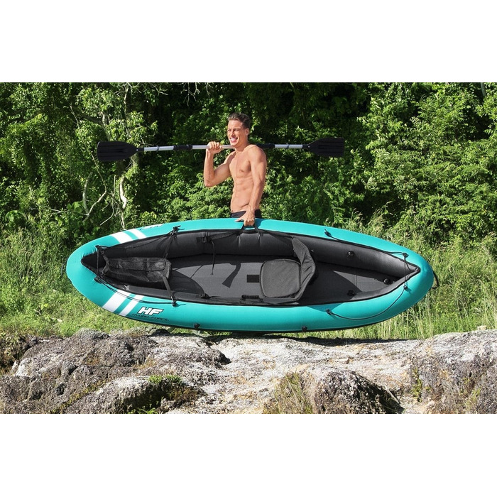 Надувний каяк Bestway Hydro-Force Ventura 280×86×40 см, комплект