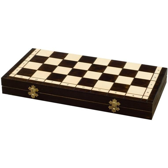 Олімпійські шахи Sunrise Chess & Games 42x42 см, традиційні, ручний розпис, фігури Стаунтон, дерев'яні
