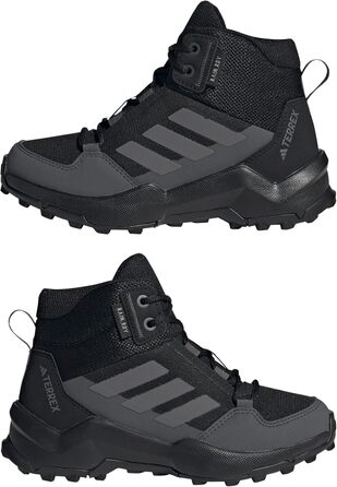 Туфлі для хайкінгу adidas Terrex AX4R MID RAIN.RDY, чорний/сірий, 36 2/3 EU