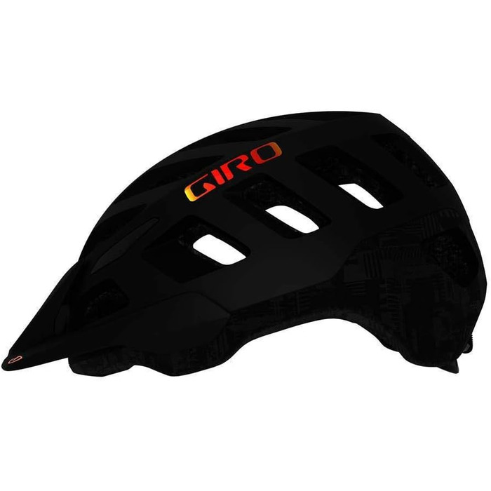 Велосипедний шолом Giro Radix для дорослих, унісекс, матовий чорний, розмір L (59-63 см)