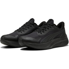 Кросівки PUMA Pounce Lite PTX для бігу по місту, чорно-білі (40.5 EU)