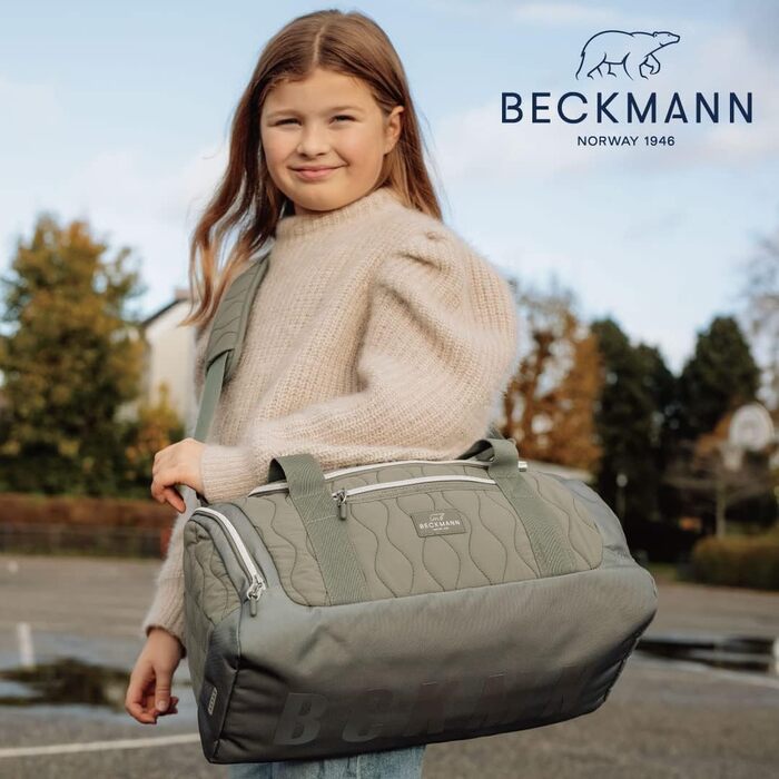 Спортивна сумка Beckmann Duffelbag зелена з ущільненням