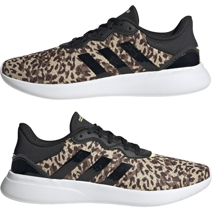 Жіночі кросівки Adidas Qt Racer 3.0 для бігу (38 EU, чорний/лімоний)