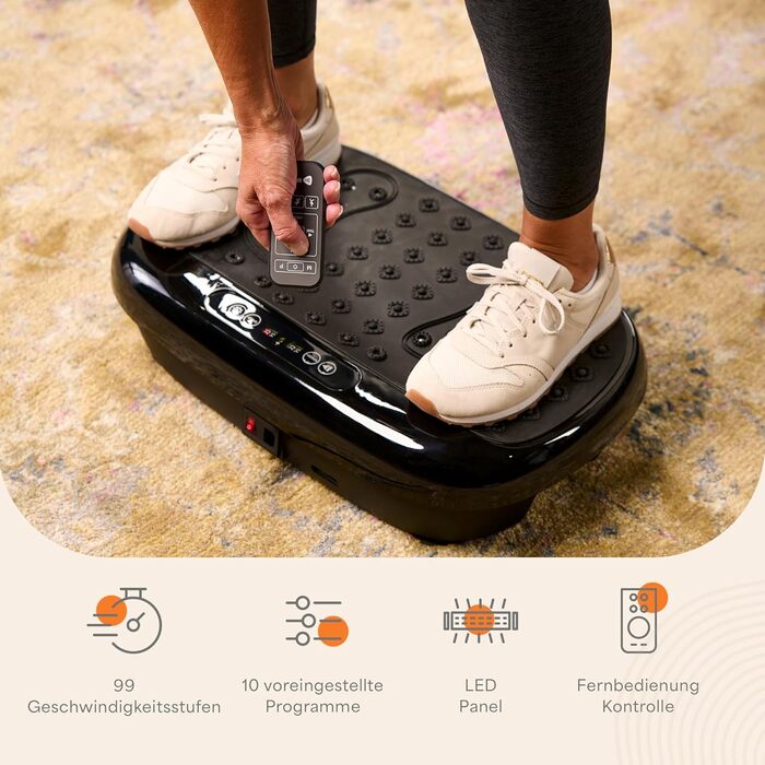 Вібраційна платформа для тренувань всього тіла – фітнес-тренажер для дому