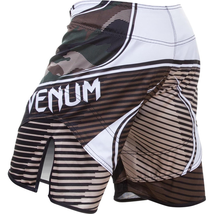 Чоловічі тренувальні шорти Venum Camo Hero, коричневий камуфляж