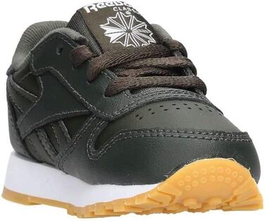 Кросівки Reebok Classic Leather для хлопчиків, 28 EU, багато кольорів, Gum, Dark Cypress, White 000