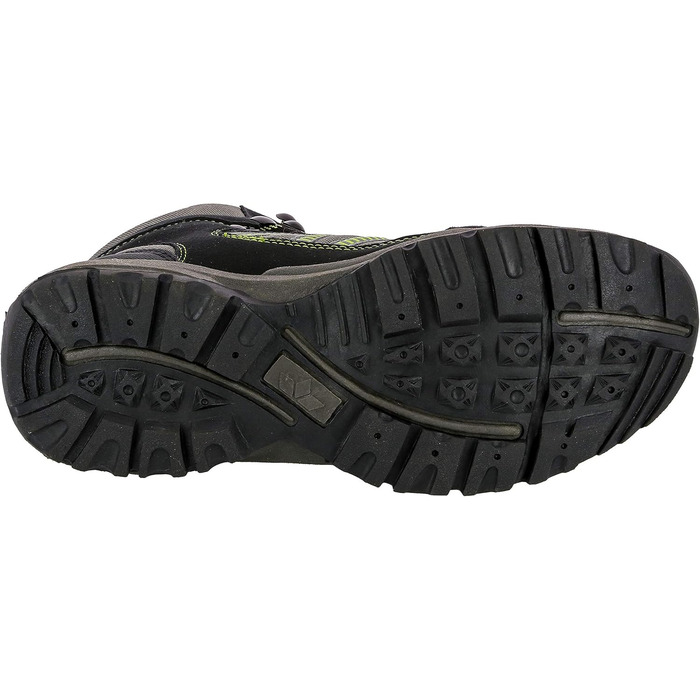 Чоловічі трекінгові черевики Lico Rancher High, 47 EU, чорний/сірий/зелений