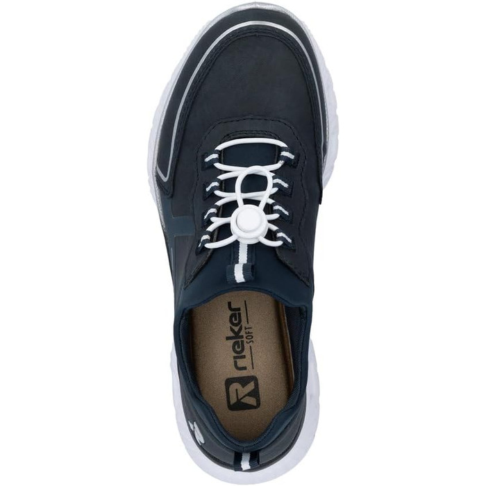 Кеди жіночі Rieker M6062 Slip-On, сині (37 EU) - зручне взуття для повсякденного використання