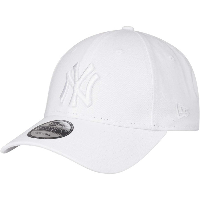 Кепка бейсболка New Era 9Forty Strapback New York Yankees, універсальний розмір, біла
