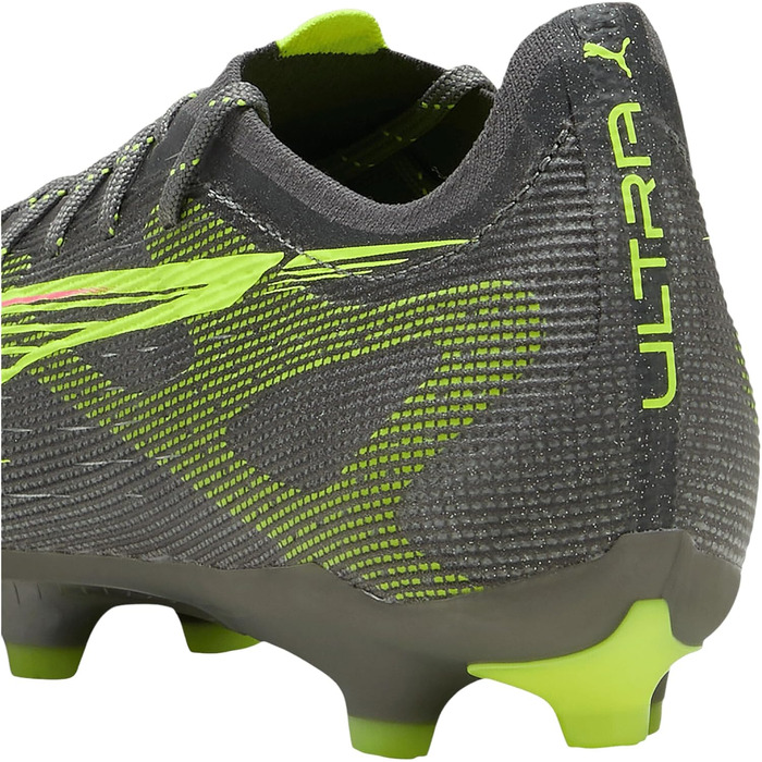 Футбольні бутси PUMA Ultra 5 Pro FG/AG (41 EU) - Матовий сріблястий, жовтий, червоний