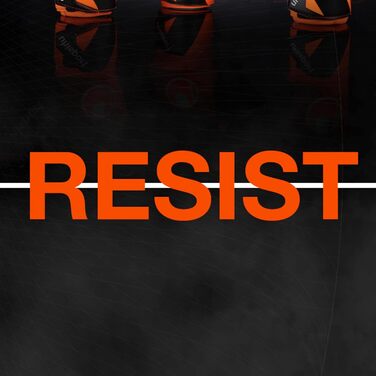 Воротарські рукавички Uhlsport Super Resist+ HN для дітей та дорослих, розмір 8.5, флуорансовий оранжевий/білий/чорний, для футболу