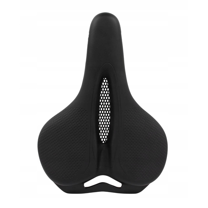 Гелеве велосипедне сідло H-ROCKS MONOLITH — комфортне, чорне, для MTB