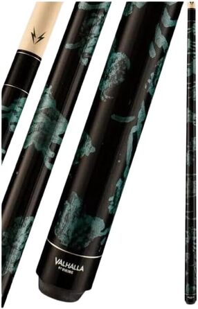 Більярдний кий VALHALLA Viking 200 Series з нікелевою кінцівкою, 147.3 см, 2 шт. (20oz, Va214)