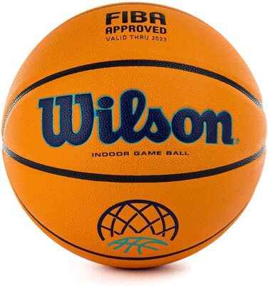 Баскетбольний м’яч WILSON Evo Nxt Champions League, розмір 7, офіційний ігровий м’яч Ліги чемпіонів
