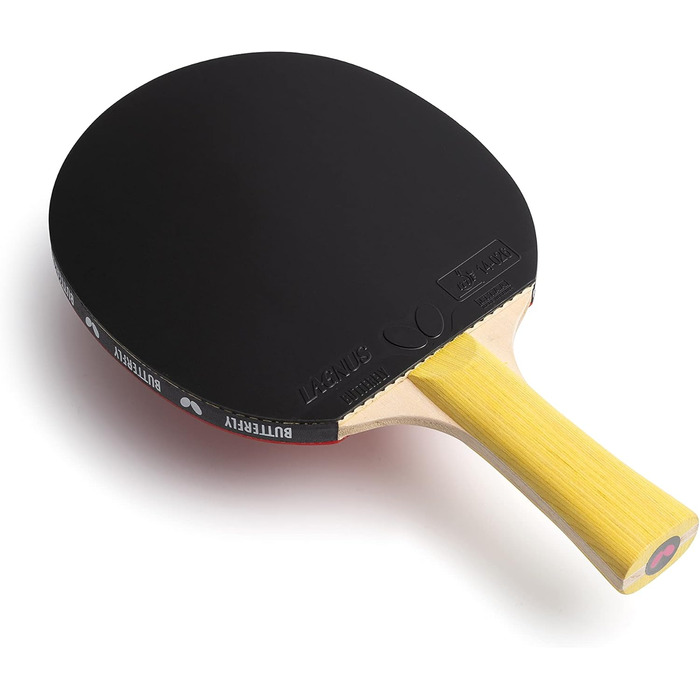 Професійна ракетка для настільного тенісу BUTTERFLY Specialist, чорний/червоний, ITTF, для змагань