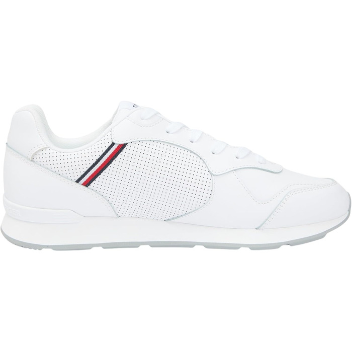 Чоловічі кросівки Tommy Hilfiger Runner Icon Leather FM0FM05740, шкіра, розмір 42 EU, білі