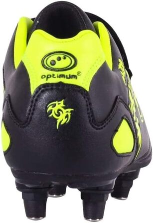 Футбольні бутси Optimum для чоловіків Easy Fastening, 6 шипів, жовто-чорні (45 EU)