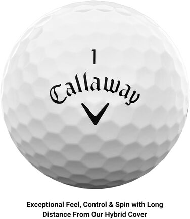 Гольф-м'ячі Callaway Supersoft 2023 білі