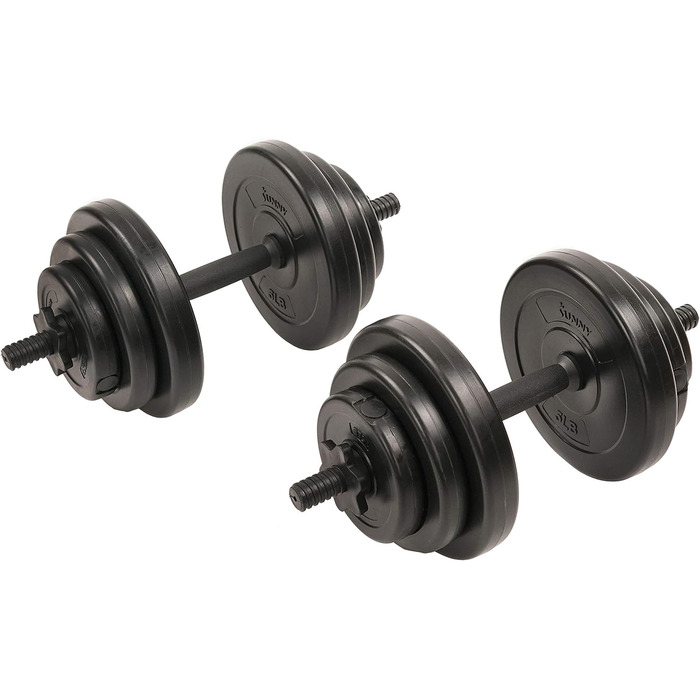 Набір гантелей Sunny Health & Fitness 18 кг, вінілові, універсальний розмір