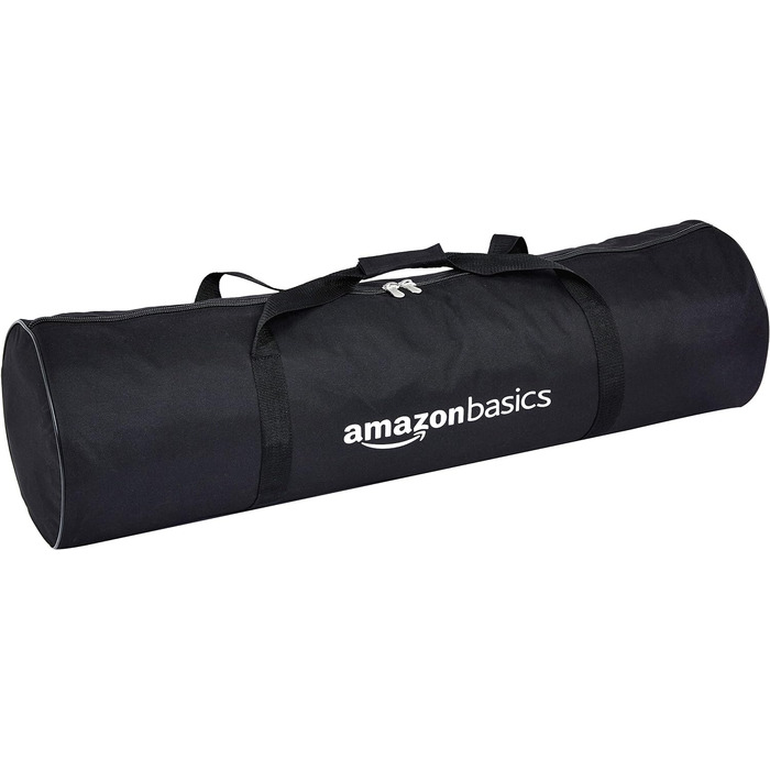 Amazon Basics Комплект для волейболу та бадмінтону, сітка, стійки, аксесуари
