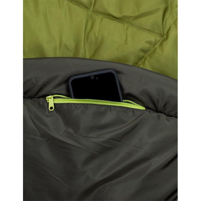Намет VAUDE Sioux 400 II SYN (авокадо, лівий) - 4-місний туристичний намет з синтетики