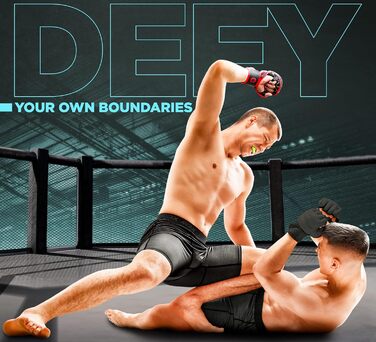 Капа для захисту зубів RDX для бойових видів спорту, MMA, кікбоксингу, хокею, футболу, муай-тай, регбі. Зручна коробка для зберігання. Для дорослих та дітей (від 12 років).